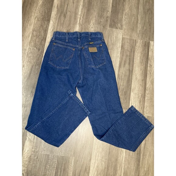Wrangler Denim - Wrangler Jeans Women's 9X30 (28x30.5) Y2K Blue Denim Western High Rise 13MWZG